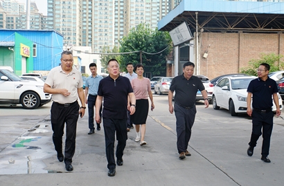 金輝書記帶隊前往陜西省光華橡膠廠等2戶資產經營企業(yè)開展調研